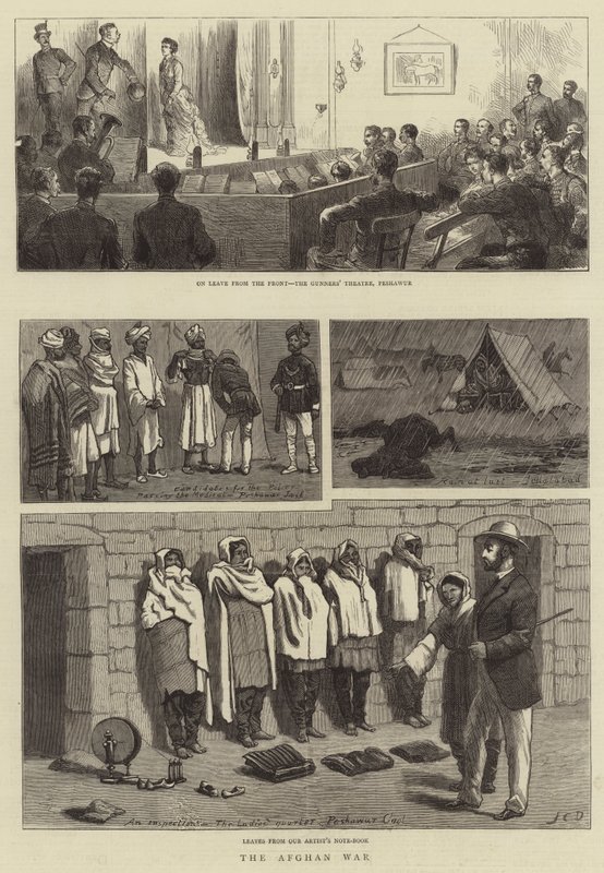 La Guerra Afgana de John Charles Dollman