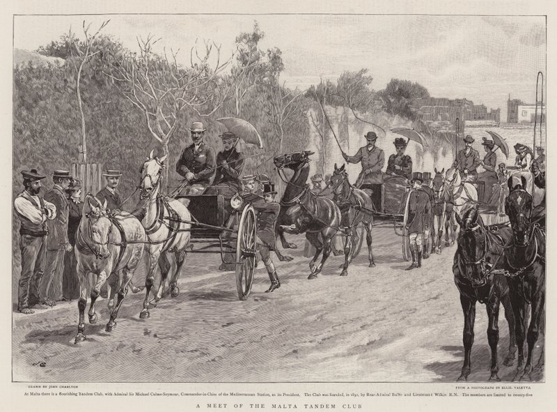 Una reunión del Club de Tándem de Malta de John Charlton