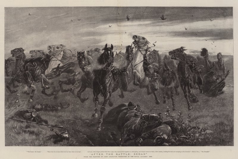 Después de la batalla, Sedan de John Charlton