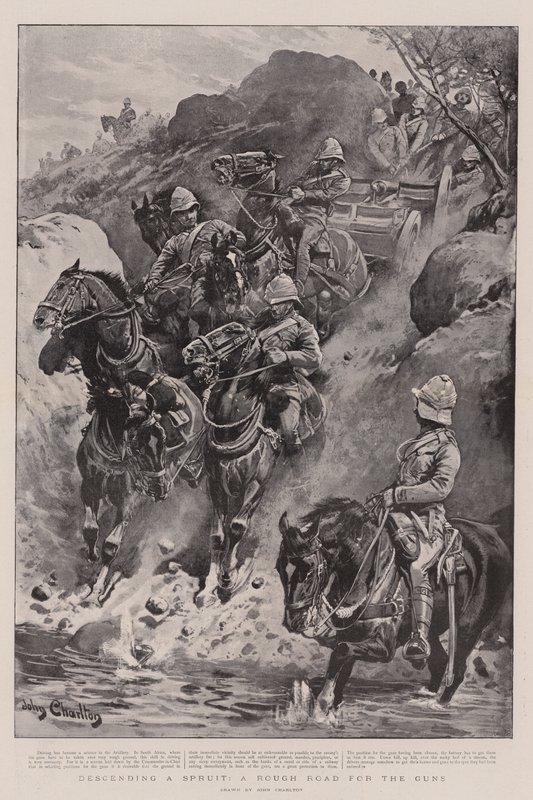 Descendiendo un Spruit, un camino difícil para los cañones de John Charlton
