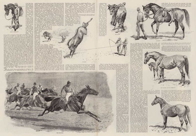 La Carrera de un Pura Sangre de John Charlton