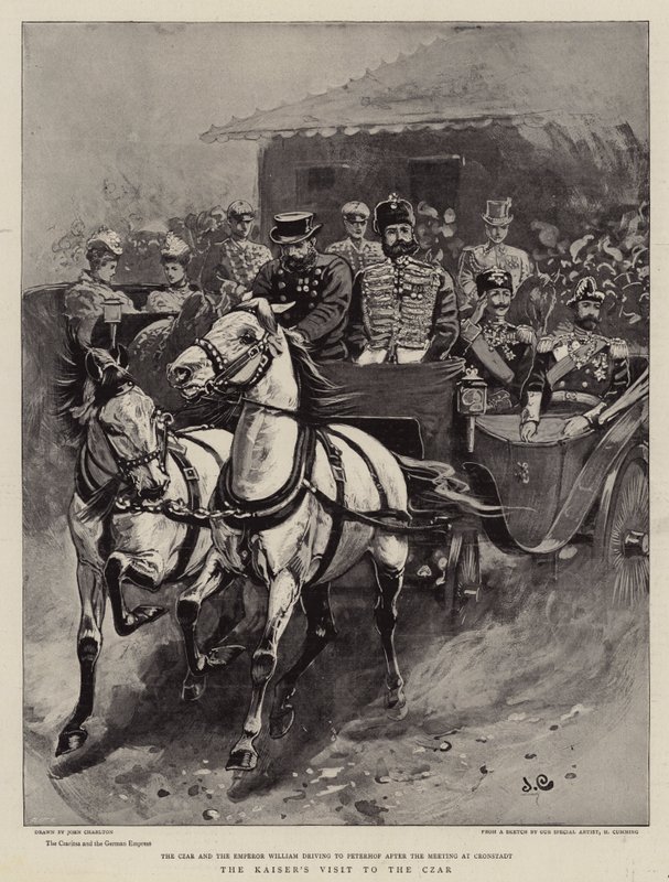 La visita del Kaiser al Zar de John Charlton