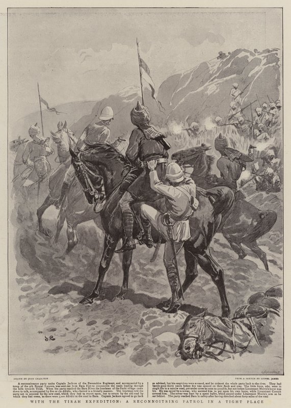 Con la expedición de Tirah, una patrulla de reconocimiento en un lugar difícil de John Charlton