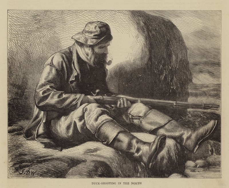 Caza de patos en el norte de John Dawson Watson