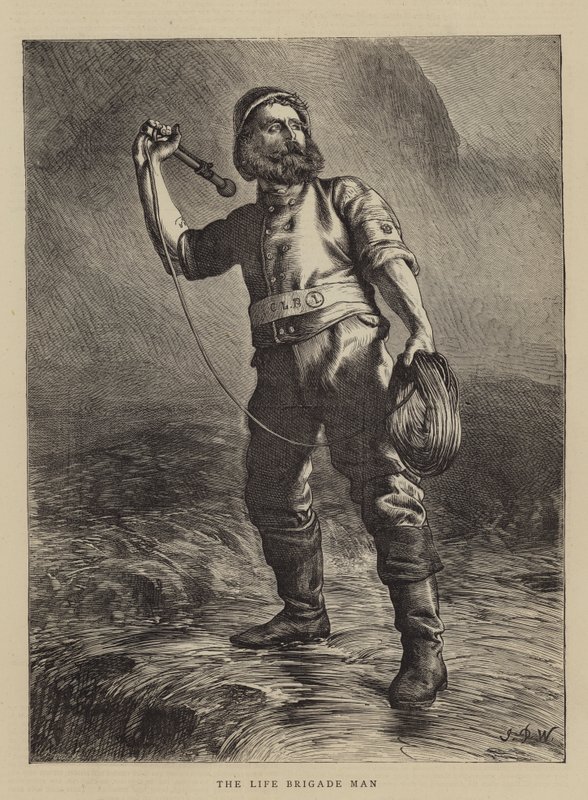 El hombre de la brigada de vida de John Dawson Watson