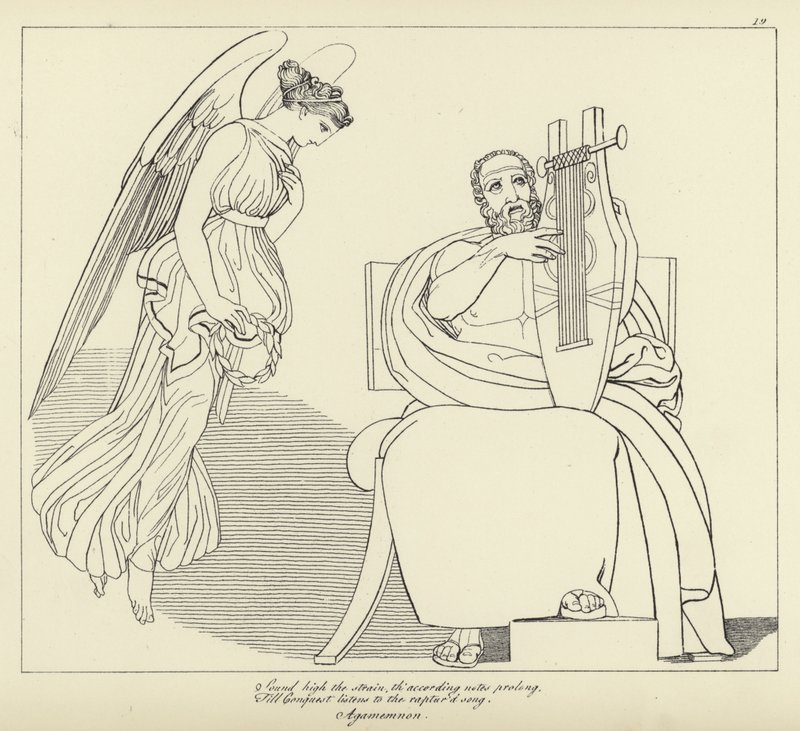 Agamenón de John Flaxman