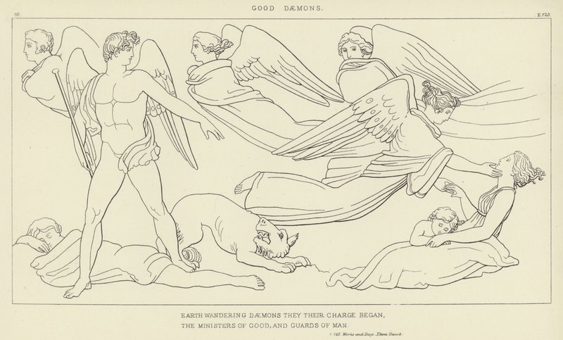 Buenos demonios de John Flaxman