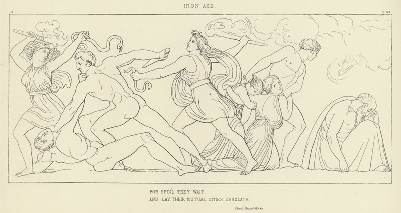 Edad de Hierro de John Flaxman
