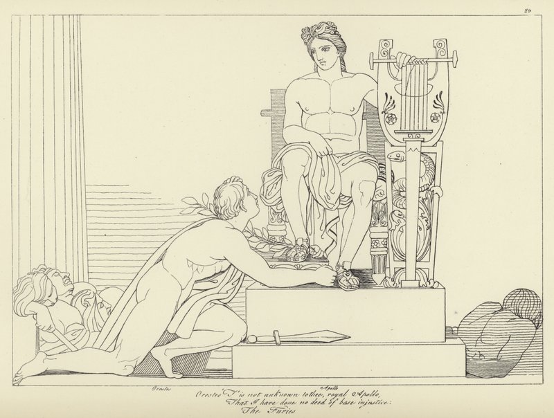 Las Furias de John Flaxman