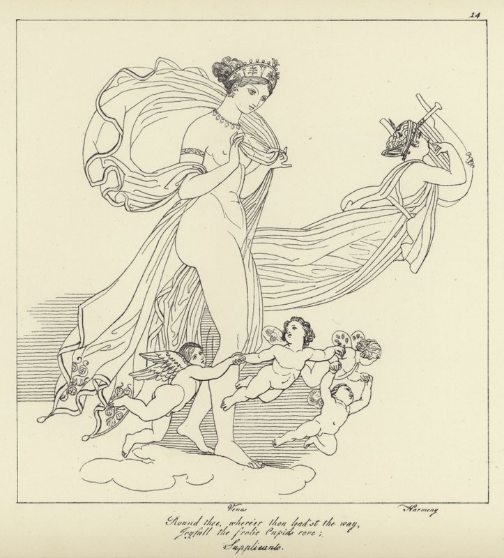 Venus de Los suplicantes de John Flaxman
