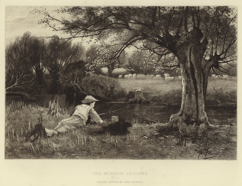 El cazador de pececillos de John Fullwood