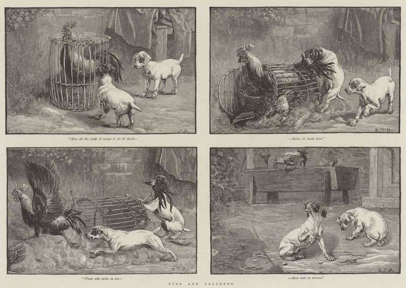 Alboroto y plumas de John Gilbert