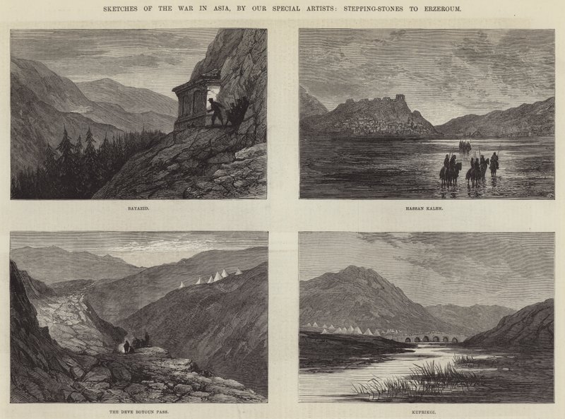 Bocetos de la Guerra en Asia de John Gilbert