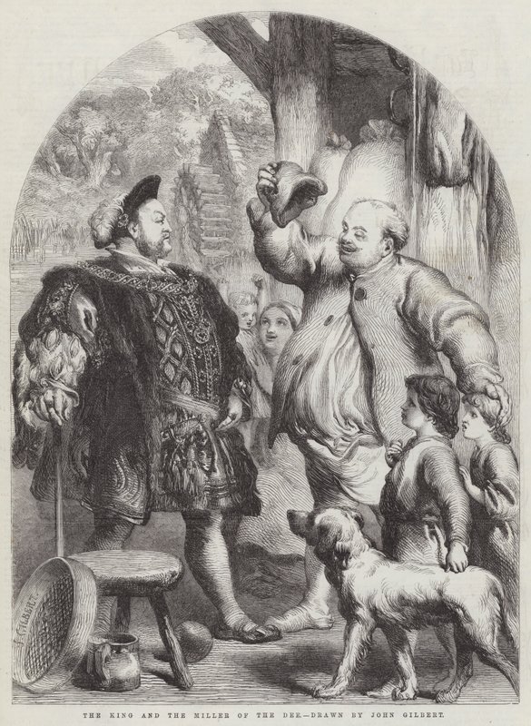 El rey y el molinero de Dee de John Gilbert