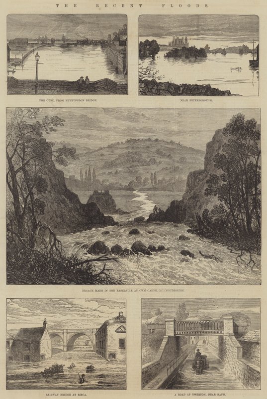 Las Recientes Inundaciones de John Gilbert