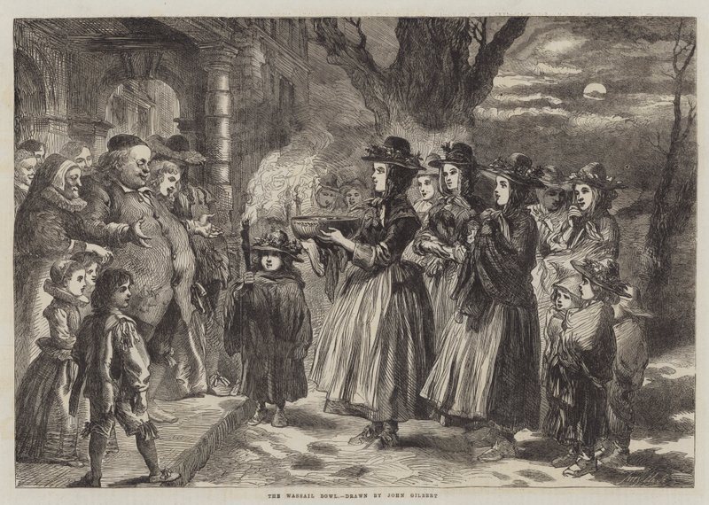 El cuenco de wassail de John Gilbert