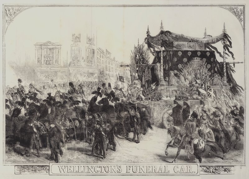 Carro fúnebre de Wellington de John Gilbert