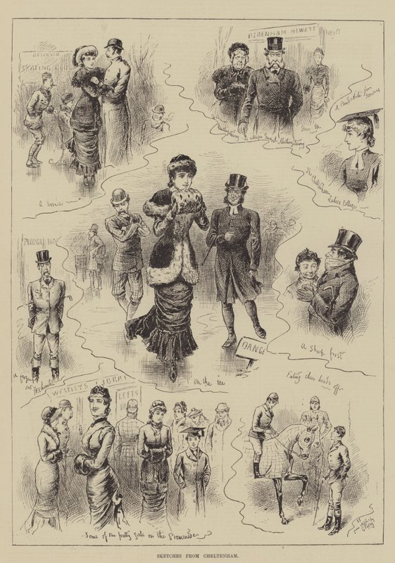 Bocetos de Cheltenham de John Jellicoe