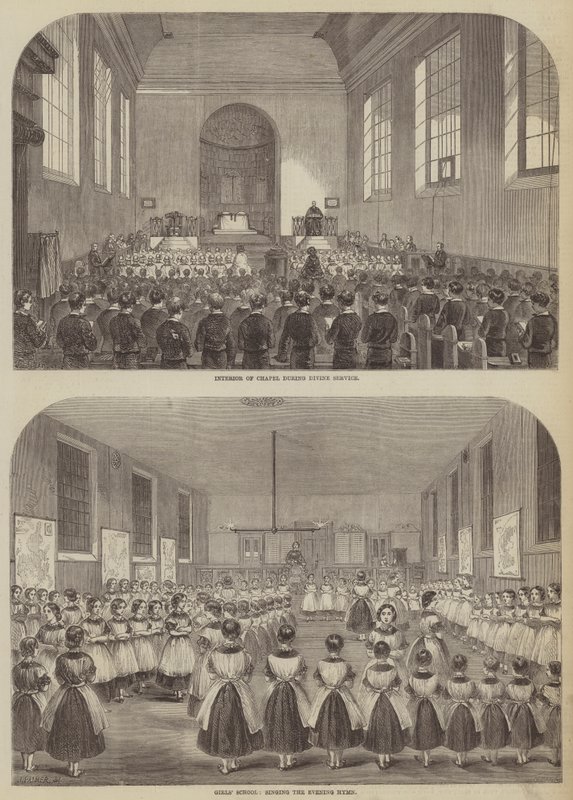 Asilo de Huérfanos de Londres de John Palmer