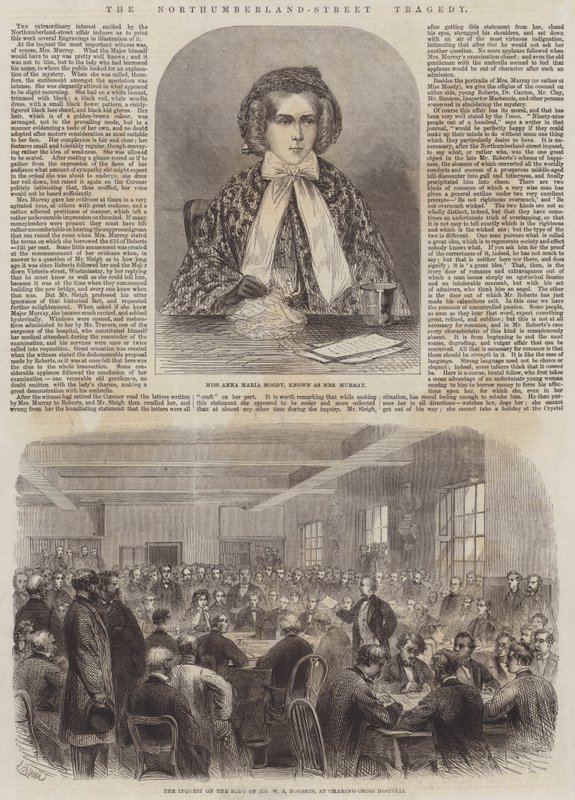 La tragedia de Northumberland-Street de John Palmer