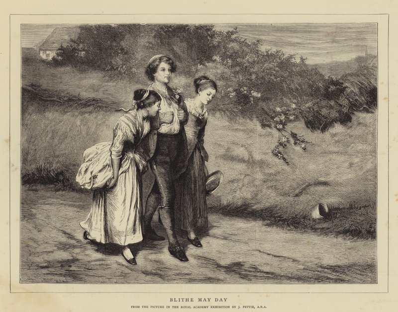 Alegre Día de Mayo de John Pettie
