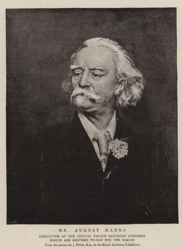 Sr. August Manns de John Pettie