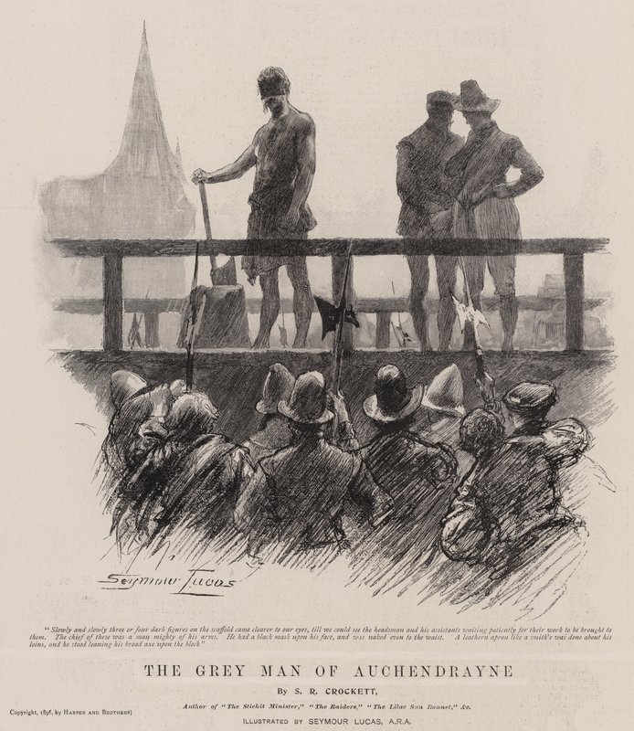 El hombre gris de Auchendrayne de John Seymour Lucas