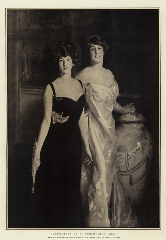 Hijas de A Wertheimer, Esquire de John Singer Sargent