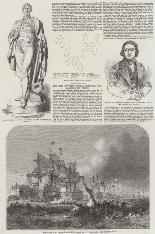 La Batalla de San Vicente de John Wilson Carmichael