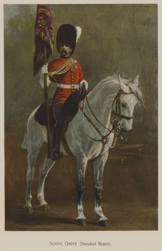 Scots Greys, Portaestandarte de John (after) Charlton