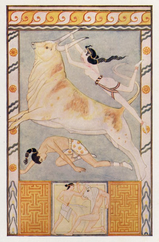 The Bull-Baiters (litografía en color) de John (after) Duncan