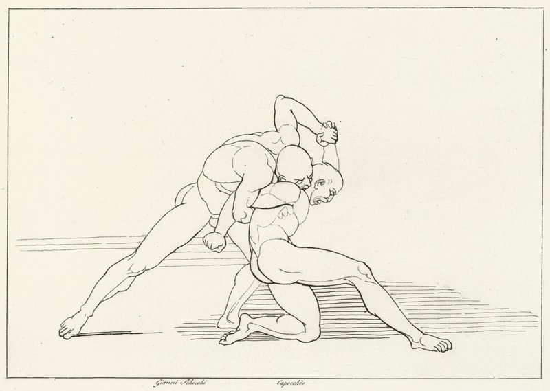 Impostores, Infierno, Canto 30 de John (after) Flaxman