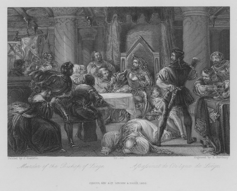 Asesinato del Obispo de Lieja de John (after) Gilbert