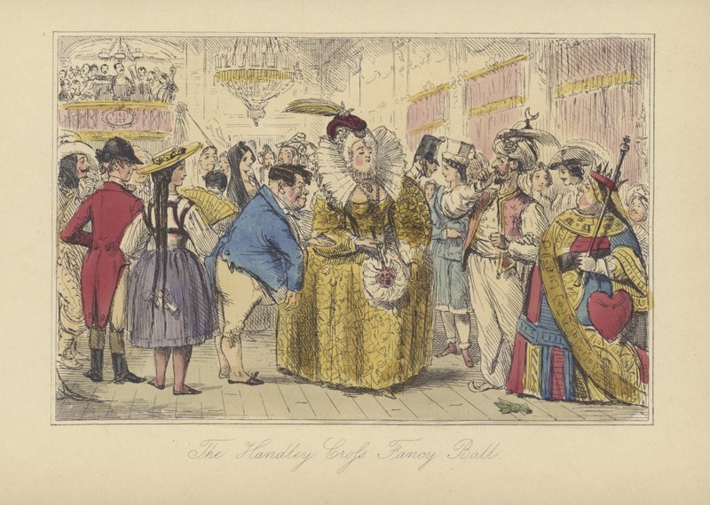 El Baile de Fantasía de Handley Cross de John (after) Leech