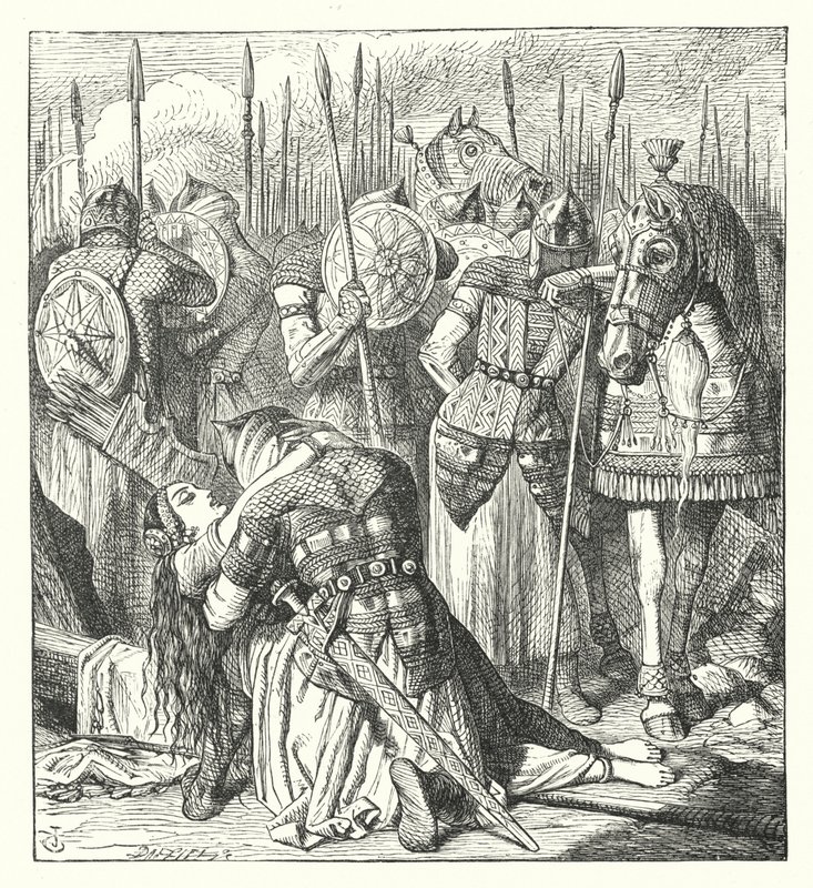 Una incursión tártara de John (after) Tenniel