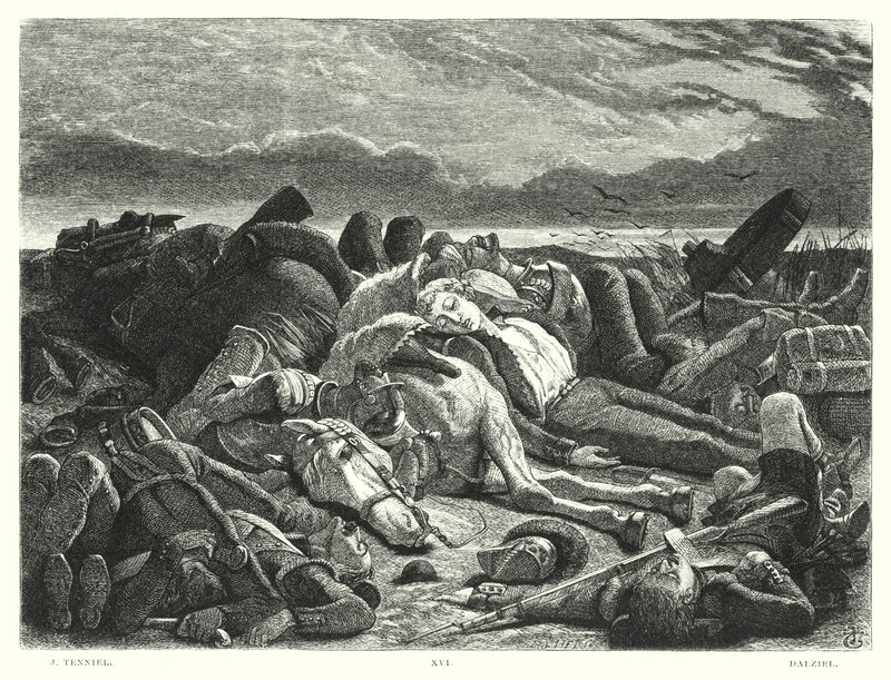 Childe Harold de Lord Byron, Canto III, Estrofa 28 de John (after) Tenniel