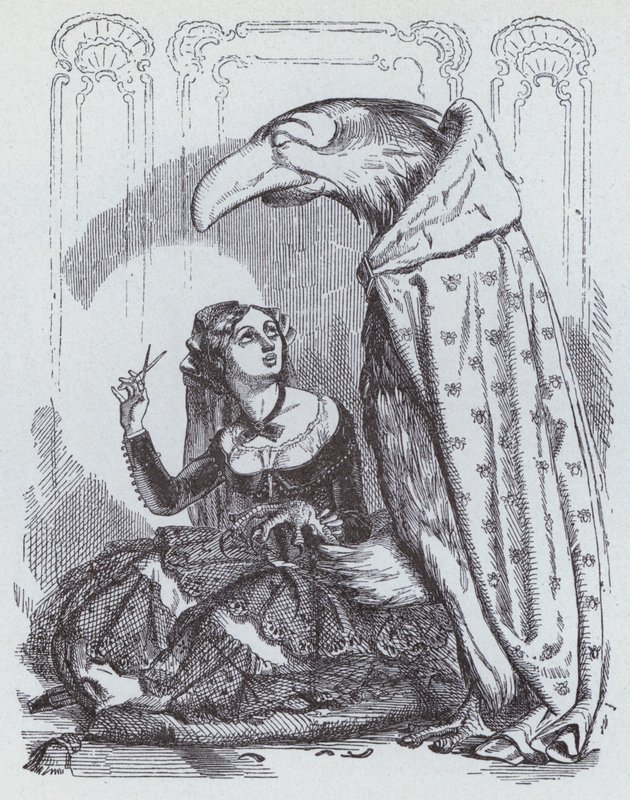 El águila enamorada de John (after) Tenniel