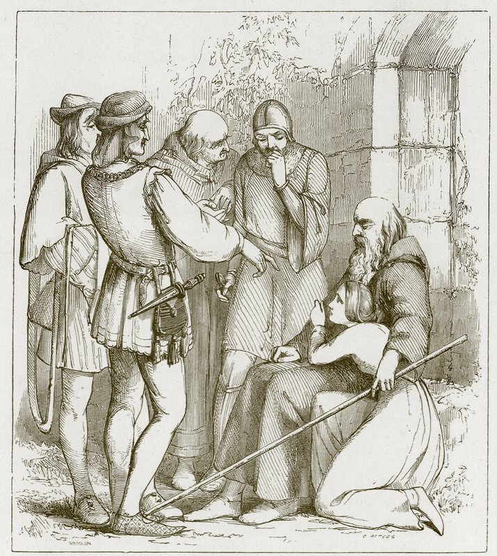 La hija del mendigo ciego de Bednall Green de John Absolon