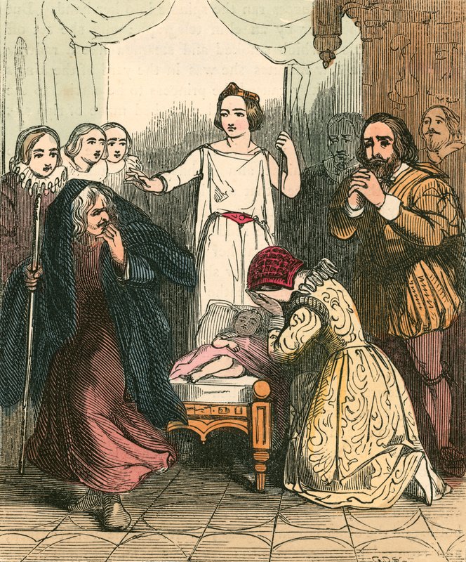 La aparición del Hada Buena de John Absolon