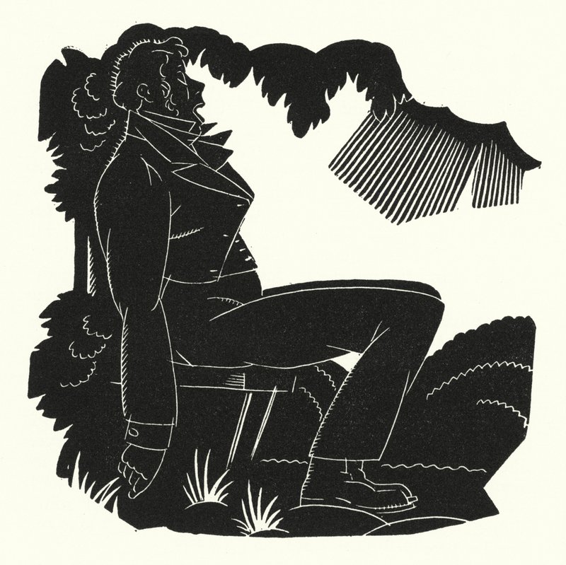 Ilustración para Madame Bovary de Gustave Flaubert (litografía) de John Austen