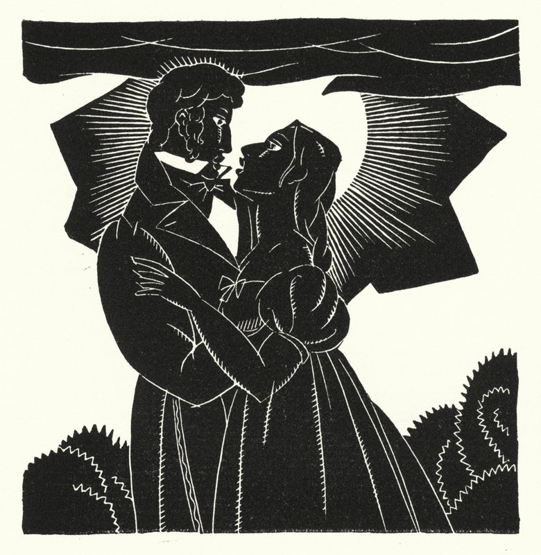 Ilustración para Madame Bovary de Gustave Flaubert (litografía) de John Austen