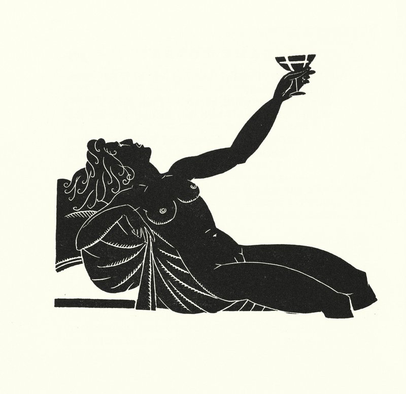 Ilustración para Madame Bovary de Gustave Flaubert (litografía) de John Austen