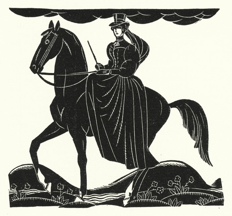 Ilustración para Madame Bovary de Gustave Flaubert (litografía) de John Austen