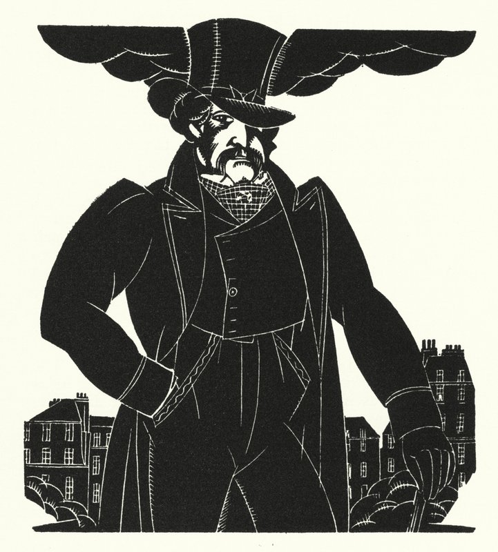 Ilustración para Madame Bovary de Gustave Flaubert (litografía) de John Austen