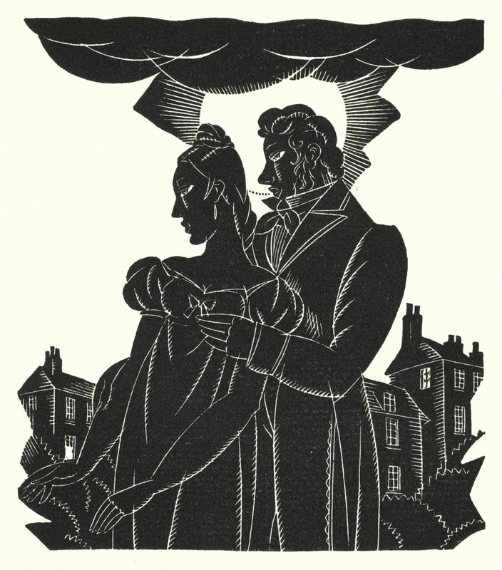 Ilustración para Madame Bovary de Gustave Flaubert (litografía) de John Austen