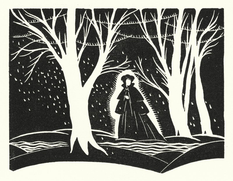 Ilustración para Madame Bovary de Gustave Flaubert (litografía) de John Austen