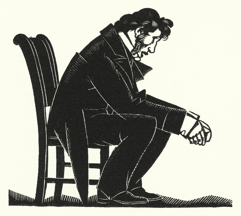 Ilustración para Madame Bovary de Gustave Flaubert (litografía) de John Austen