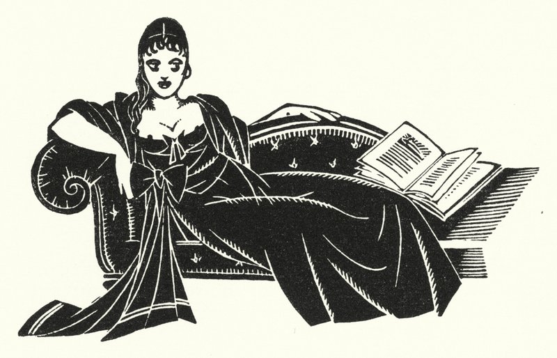 Ilustración para Madame Bovary de Gustave Flaubert (litografía) de John Austen