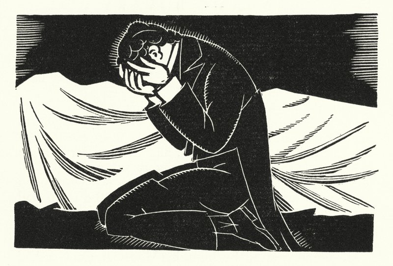 Ilustración para Madame Bovary de Gustave Flaubert (litografía) de John Austen