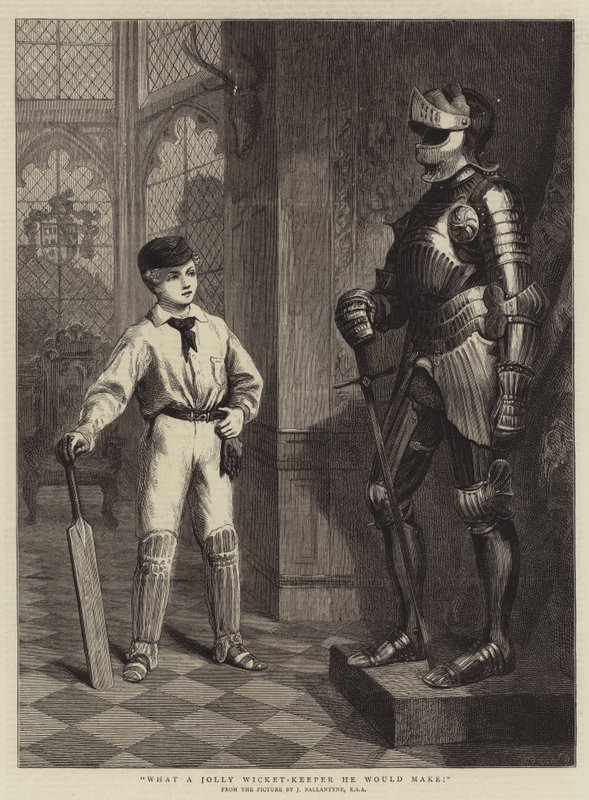 ¡Qué alegre guardián de wicket sería! de John Ballantyne